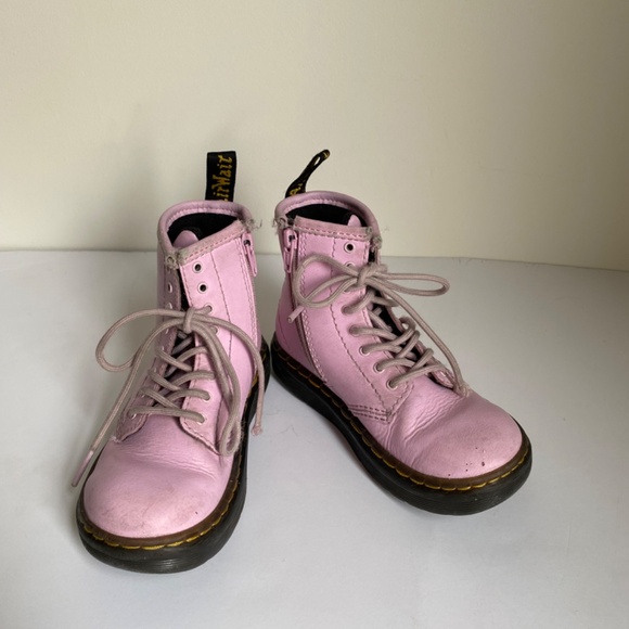 Pink Toddler Doc Martens size 10 - Picture 2 of 5